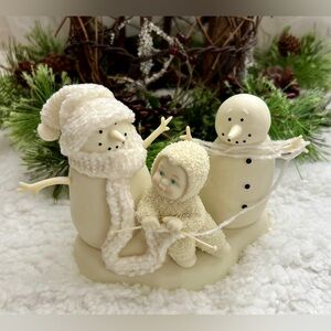 Dept. 56 • 2003 Snowbabies "Hooked On Knitting" • Item #56.69375 • original box